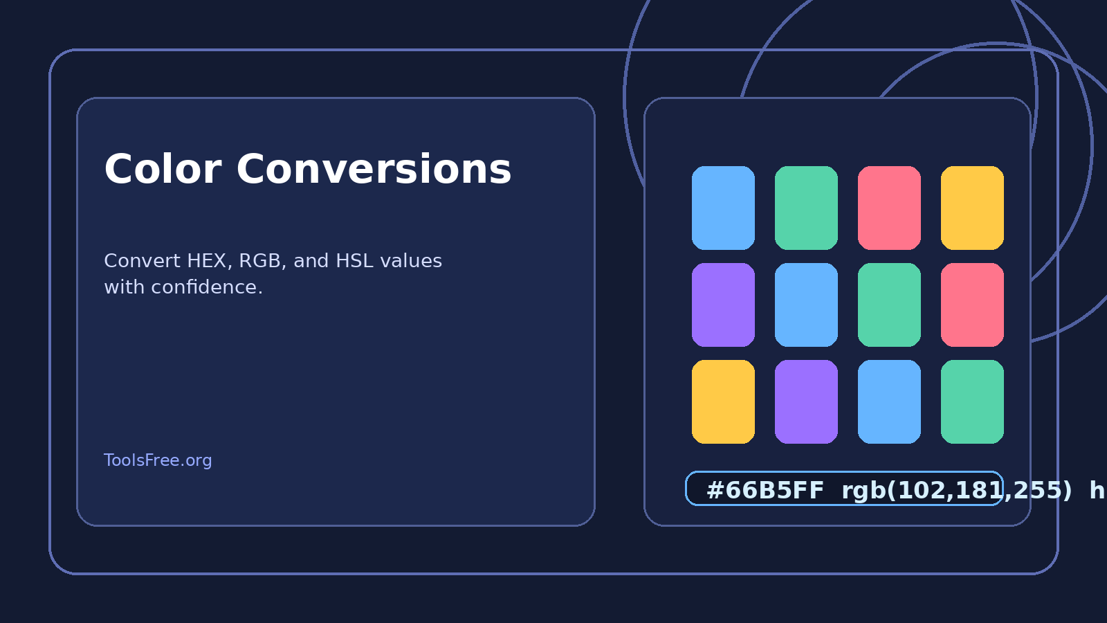 HEX, RGB, and HSL Color Conversion Guide for Web Designers and Developers