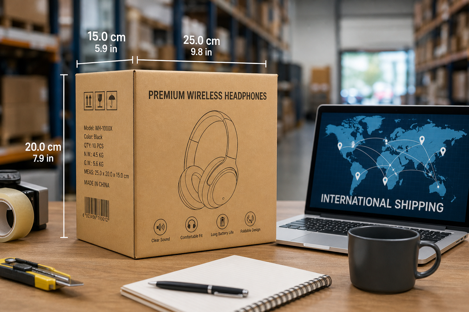 Unit Conversion for E-commerce Product Dimensions